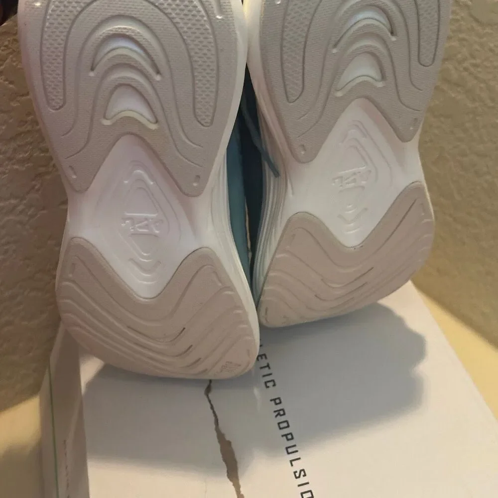 APL Men's 10 Streamline Running Shoes Seaside Teal White Athletic Sneaker NWT